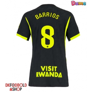 Atletico Madrid Pablo Barrios #8 Udebanetrøje Dame 2026-27 Kort ærmer Atletico Madrid Pablo Barrios #8 Udebanetrøje Dame 2026-27 Kort ærmer